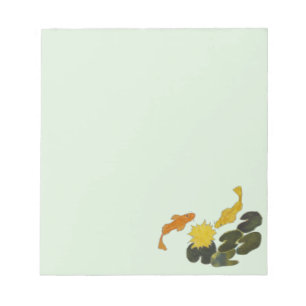 Bloc-notes - Plaquettes Koi et Lily
