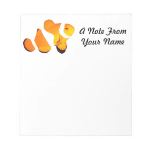 Bloc-notes Poisson Clown