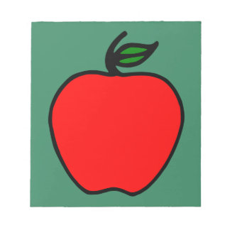 Bloc-notes Pomme Rouge