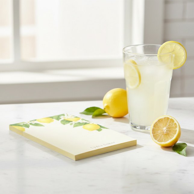Bloc-notes Post-it® personnalisés Verger de Citron (Créateur téléchargé)