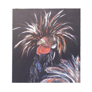 Bloc-notes "poulet noir"