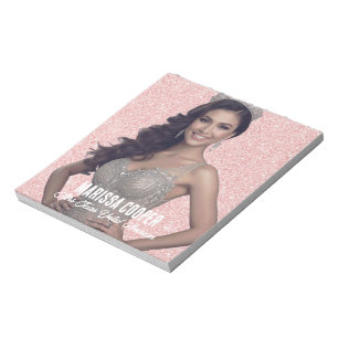 Bloc-notes pour autographes de concours Rose Gold