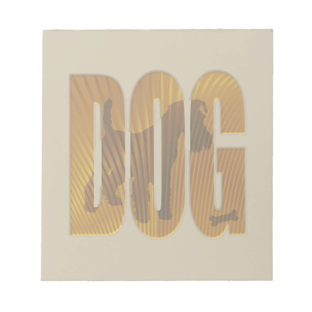 bloc-notes pour chien (Devant)