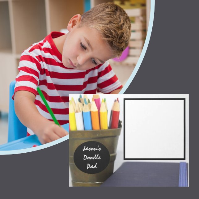 Bloc-notes pour Doodle Dessin Personnalisé (Créateur téléchargé)