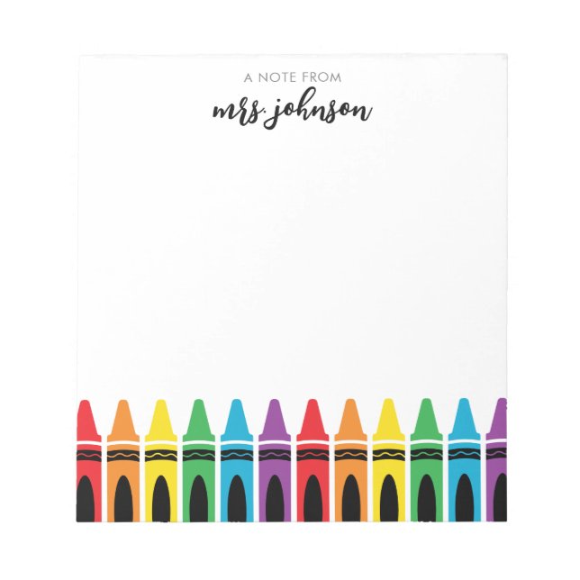 Bloc-notes pour enseignants (Devant)