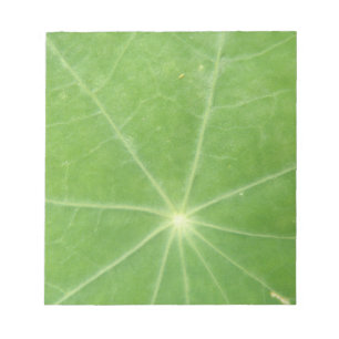 Bloc-notes pour feuilles de nasturtium