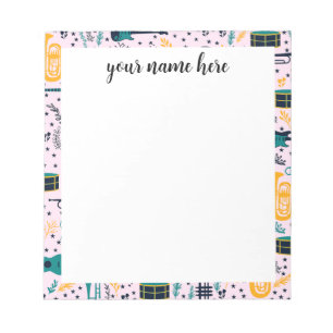 Bloc-notes pour instruments de musique personnalis