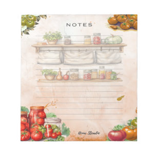Bloc-notes pour le collage de tomates