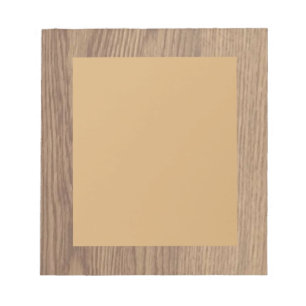 Bloc-notes pour le grain de bois
