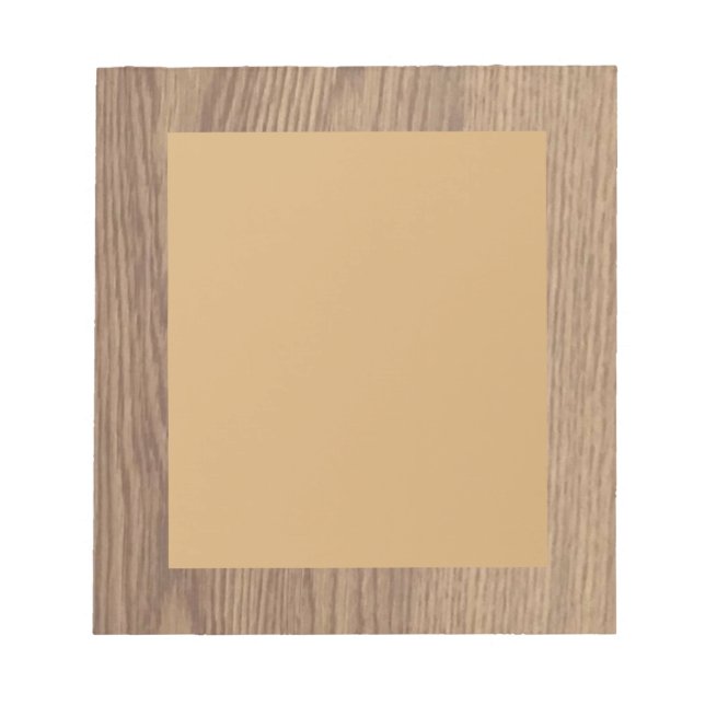 Bloc-notes pour le grain de bois (Devant)