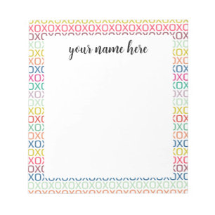 Bloc-notes pour les embrasures et les baisers pers