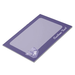 Bloc-notes pour les funérailles des dents