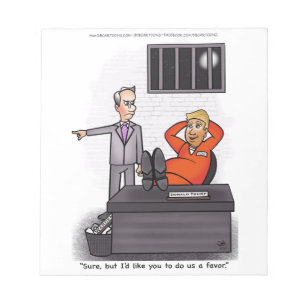 Bloc-notes pour produits Donald Trump