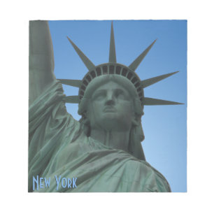 Bloc-notes pour souvenirs de New York Statue des c