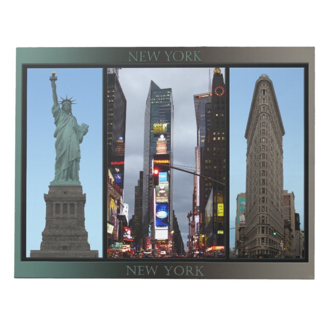 Bloc-notes pour souvenirs New York Cadeaux embléma (Devant)