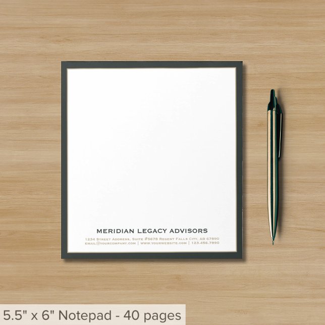 Bloc-notes professionnel (Créateur téléchargé)