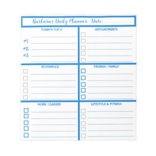 Bloc-notes professionnel simple et moderne