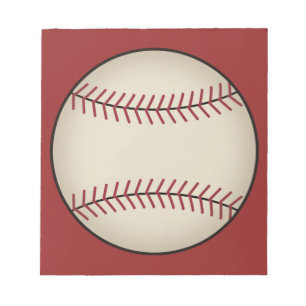 Bloc-notes Red Baseball