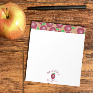 Bloc-notes Red Fresh Apple Educator