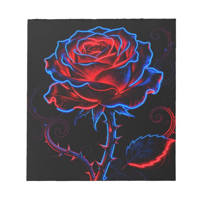 Bloc-notes Rose Néon (Devant)