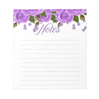 Bloc-notes Rose pourpre