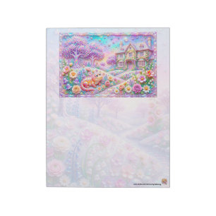 Bloc-notes Salamandre en Verre