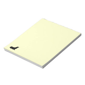 Bloc-notes - Sceau en silhouette
