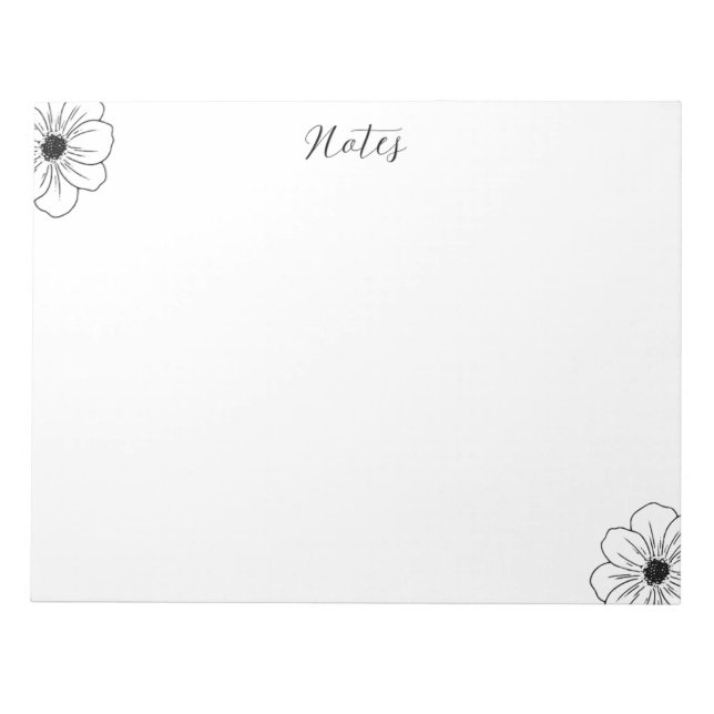 Bloc-notes simple (Devant)