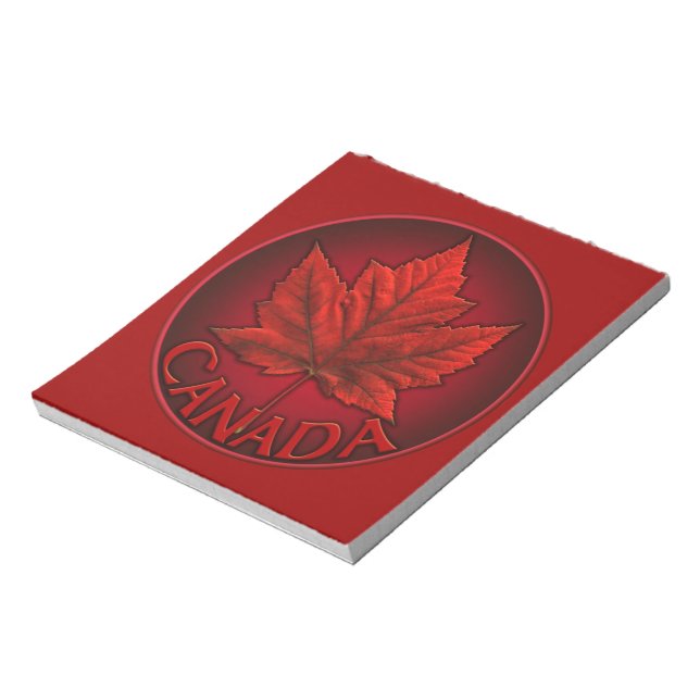 Bloc-notes souvenir Drapeau Canada Cadeaux Canada (Tourné)