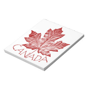 Bloc-notes souvenir du Canada Cadeaux vintage du C