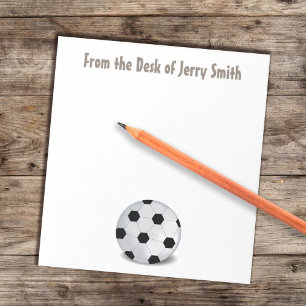 Bloc-notes sport moderne Soccer tendance