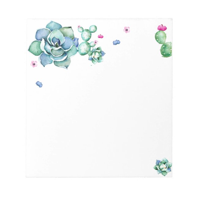 Bloc-notes Succulent (Devant)