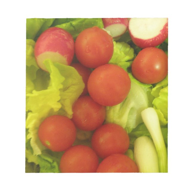 Bloc-notes sur les légumes salés (Devant)