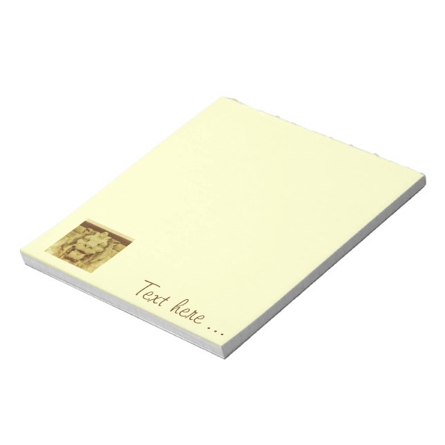 Bloc-notes - Tête de lion (Tourné)