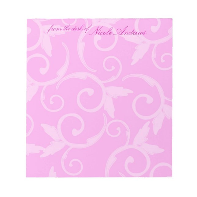 Bloc-notes - Tourbillon de filles (Devant)