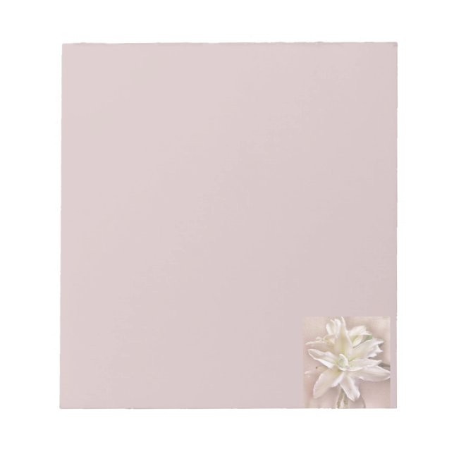 Bloc-notes transparent Lily Blossoms (Devant)