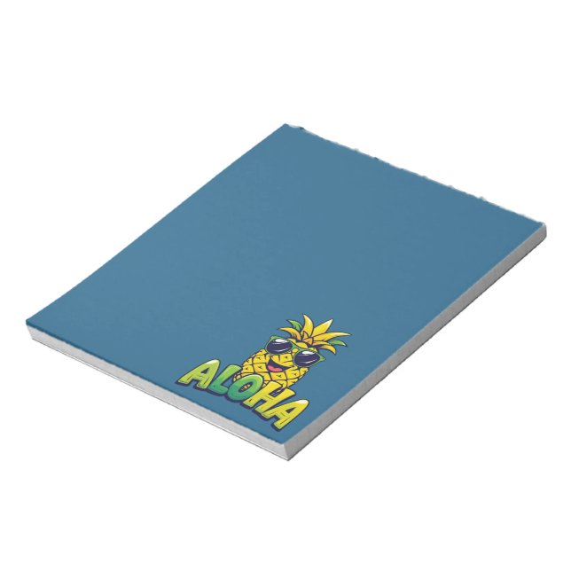 Bloc-notes Tropical Cute Pineapple Aloha (Tourné)