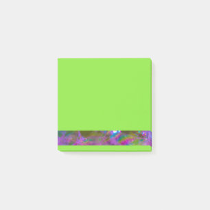 Bloc-notes vert de post-it