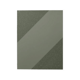 Bloc-notes vert en mousse diagonale - Conception p