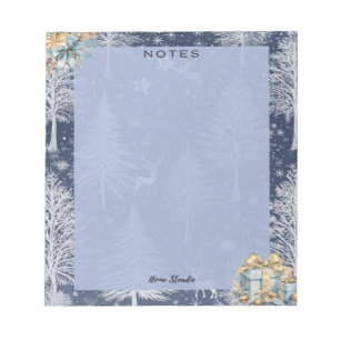 Bloc-notes vierge Forêt Enchantée