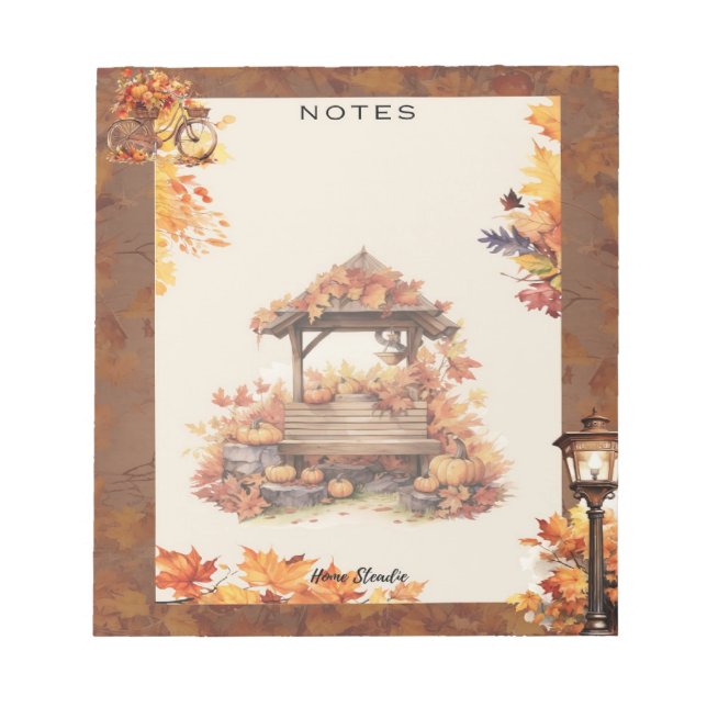 Bloc-notes vierge Warm Feelings (Devant)