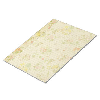 Bloc-notes vintage Floral Boho