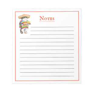Bloc-notes WENDELITO 5,5"x6" + Lignes