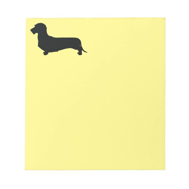 Bloc-notes Wire Hair Dachshund (Devant)