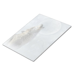 Bloc-notes Wolf Blue Moon 8,5X11