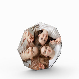 Bloc octogonal de photo personnalisée – Cadeau per