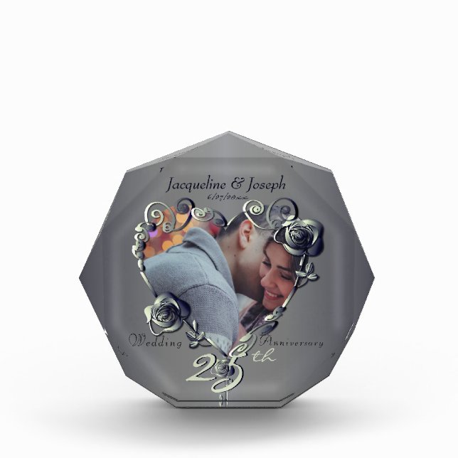 Bloc Photo 25e, 10e, 11e, 20e anniversaire de Mariage (Devant)
