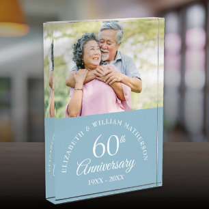 Bloc Photo 60e anniversaire de mariage de diamant