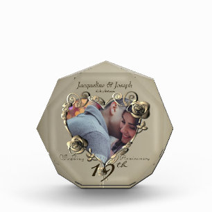 Bloc Photo 8e, 19e anniversaire de Mariage 