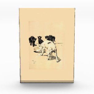 Bloc Photo A Dog Day Pl 03 (1902) Cecil Charles Tapestry